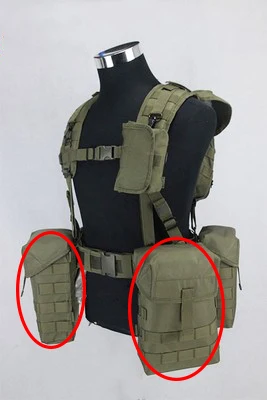 Truppe mimetiche russe Kit di accessori per gilet tattico attrezzatura per l\'allenamento di combattimento Kit di accessori Rainbow 6