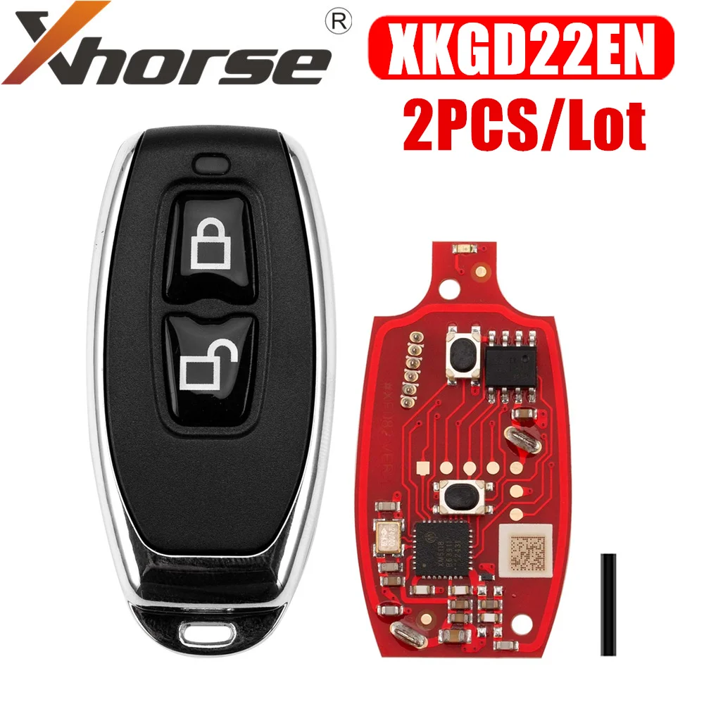 

Xhorse XKGD22EN 2nd Generation Garage Remote Support Wireless Programming 2PCS