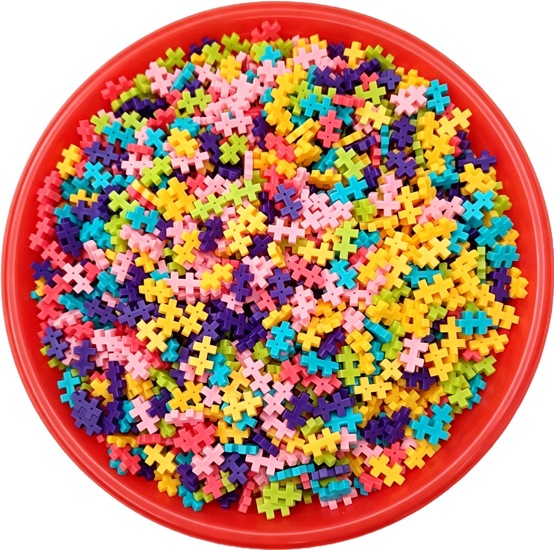 DIY Creative Building Blocks Lot Pack Plus Plus Classic  Building Blocks Assembled Birthday Gifts Children's Educational Toys