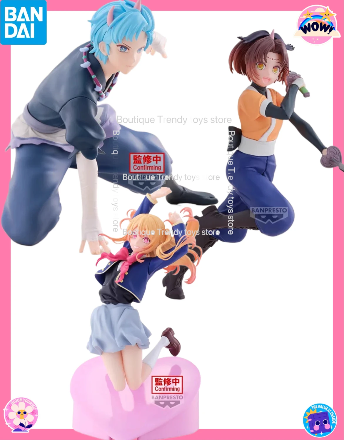 

Оригинальная фигурка Bandai Banpresto по аниме OSHI NO KO: Курокава Аканэ, Арима Кана, Хошино Аквамарин, Хошино Руби — модель из ПВХ, игрушка-фигурка