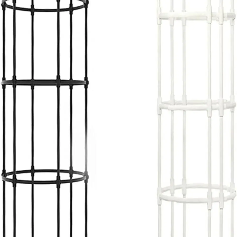 

Climbing Plant Trellis, Garden Arch Arbor, Adjustable Height Support for Roses, Vines, Tomatoes, 71-130in Tall