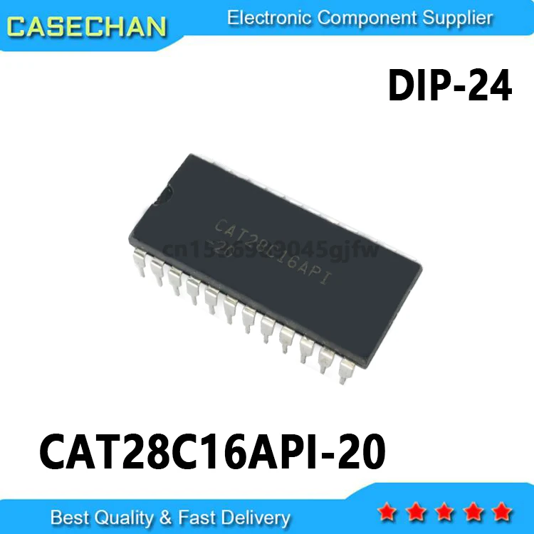 1PCS New and Original CAT28C16API-90 28C16 CAT28C16API-20 DIP-24