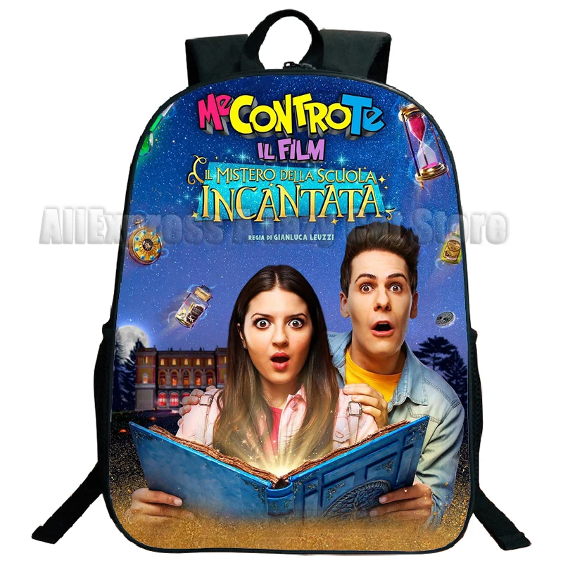 Mochila escolar para Crianças, Bolsa De Armazenamento, Figuras Kawaii, Grande Capacidade, Bolsa de Viagem, Menino e Menina Brinquedos, Me Contro Te