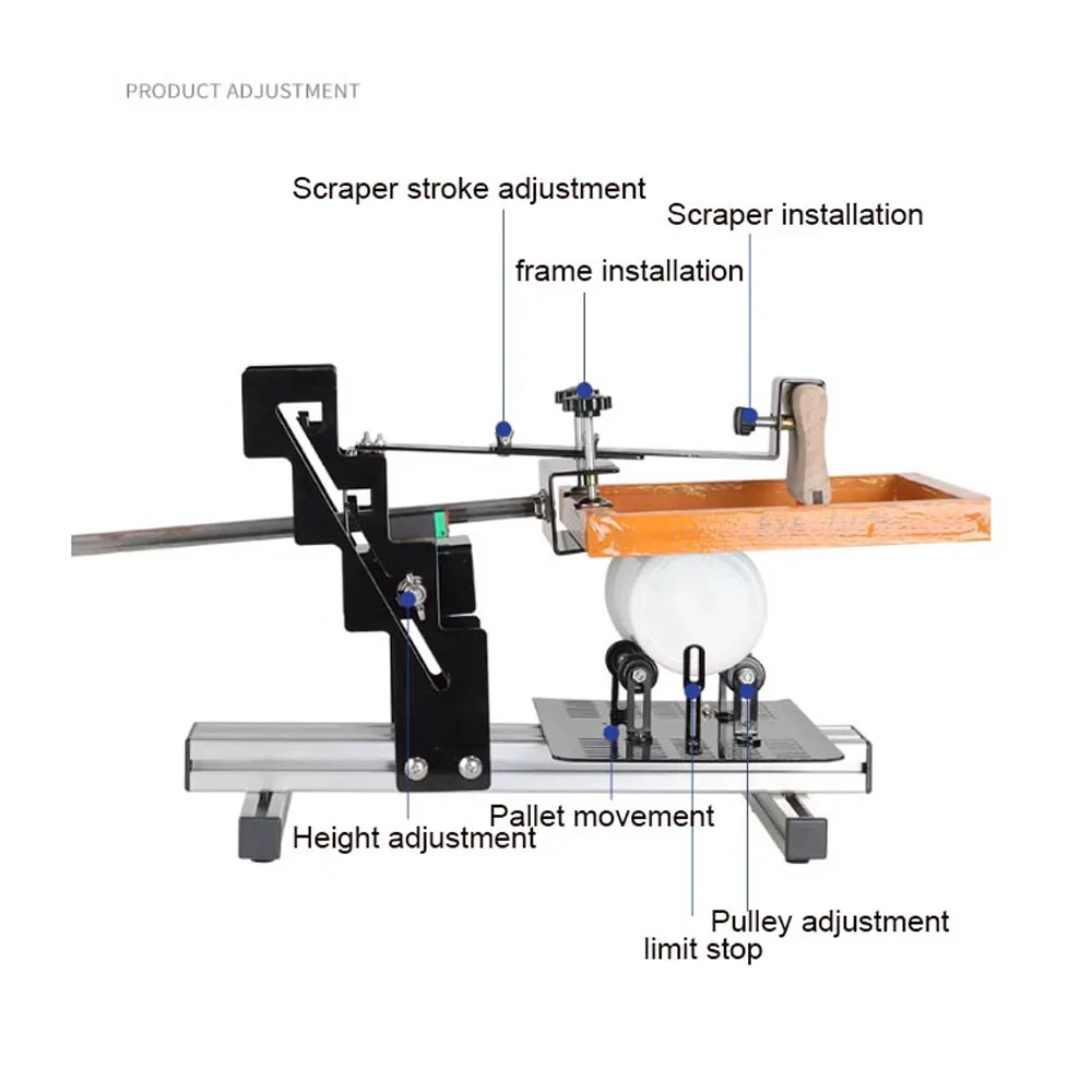 Manual Curved Screen Printing Machine Roll Printing Machine Small Screen Printing Machine Printer Screen Printing Complete Set