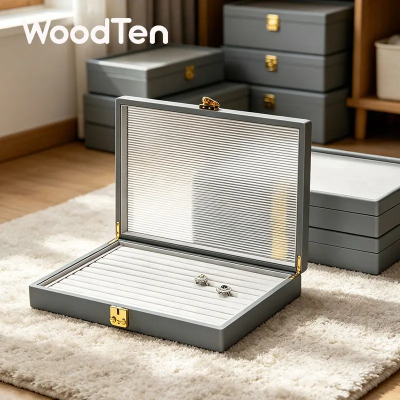 caja-de-joyeria-de-cuero-woodten-organizador-de-joyas-gris-con-tapa-transparente-caja-de-exhibicion-de-joyas-con-cajon-estuche-organizador-de-moda