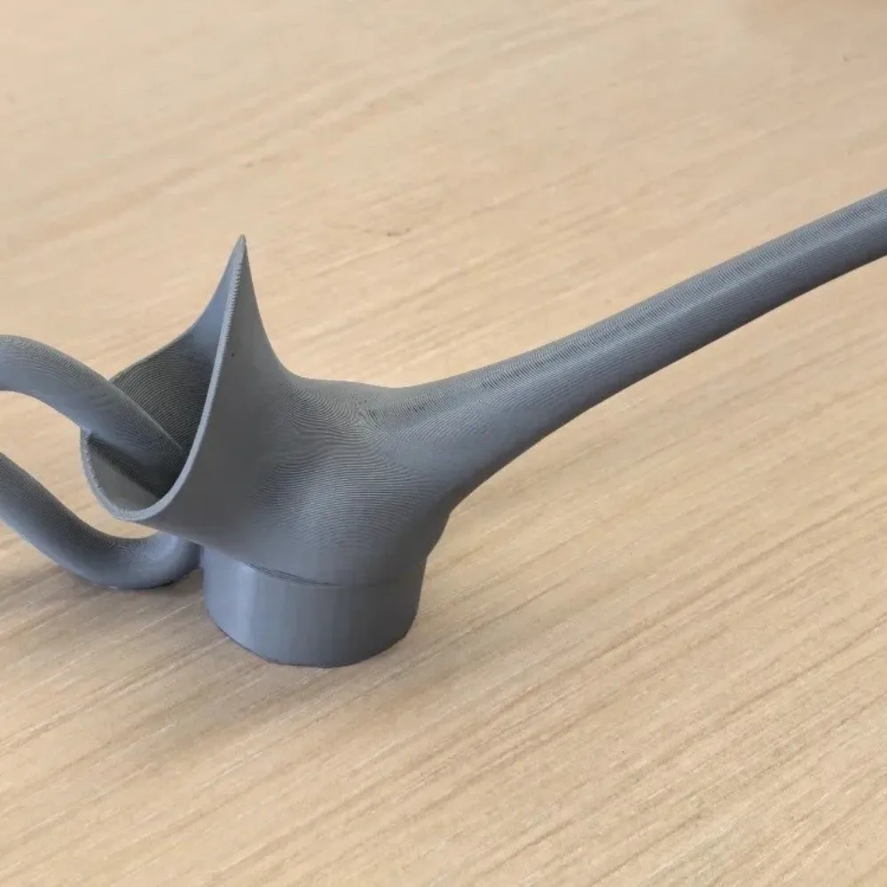 3D Printing Plastic Bottle Watering Connector Portable Long Mouth Nozzle Sprinkler Connector Water Saving