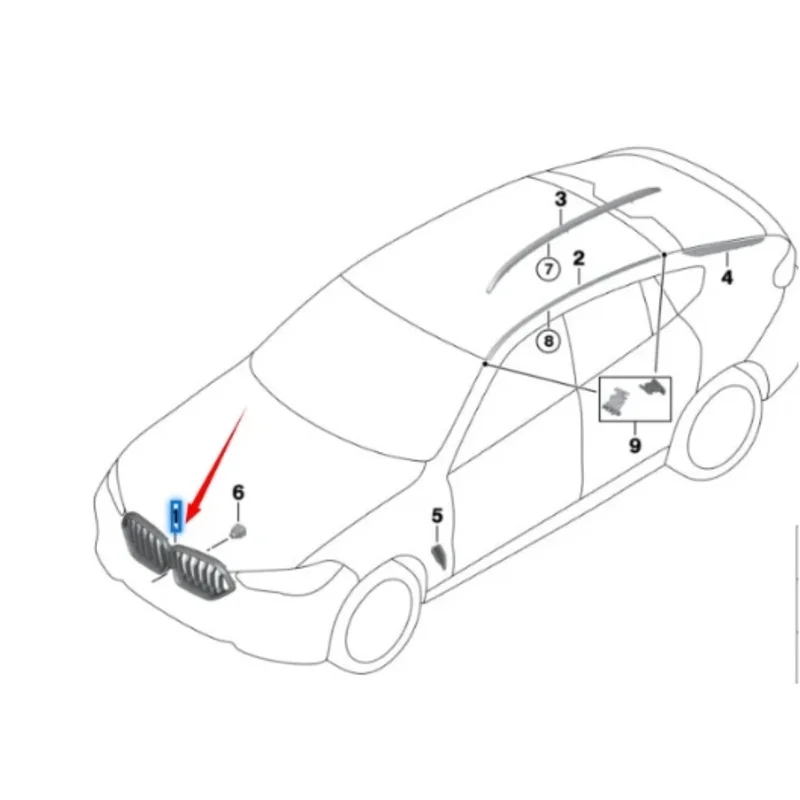 

Greaest ProductHot Seeling Front Grille Is Suitable X5 G05