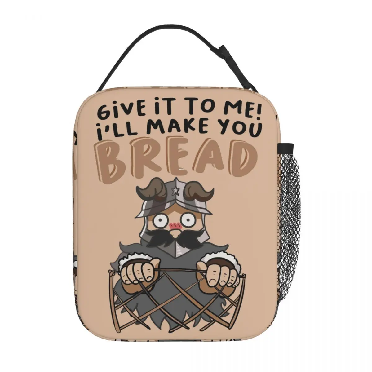 Dungeon Meshi Senshi Insulated Lunch Bags Delicious In Dungeon Lunch Container Cooler Bag Lunch Box Tote College Food Storage