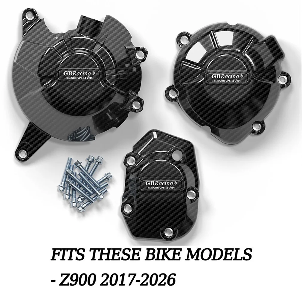 For Z900 2017-2026 Motorcycle Engine Cover Clutch Cover Protection Set Accessories