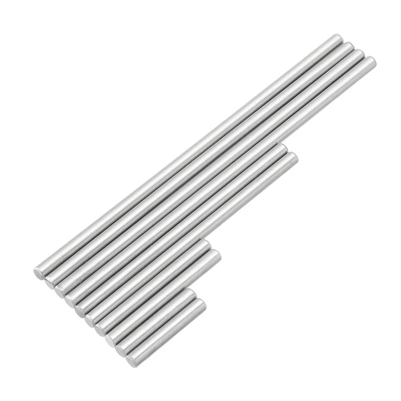 10pcs 5.3mm Ejector Pins Set For Pushing Drill Buttons High Hardness Full Specifications Steel Reamer Machine Tool Accessories