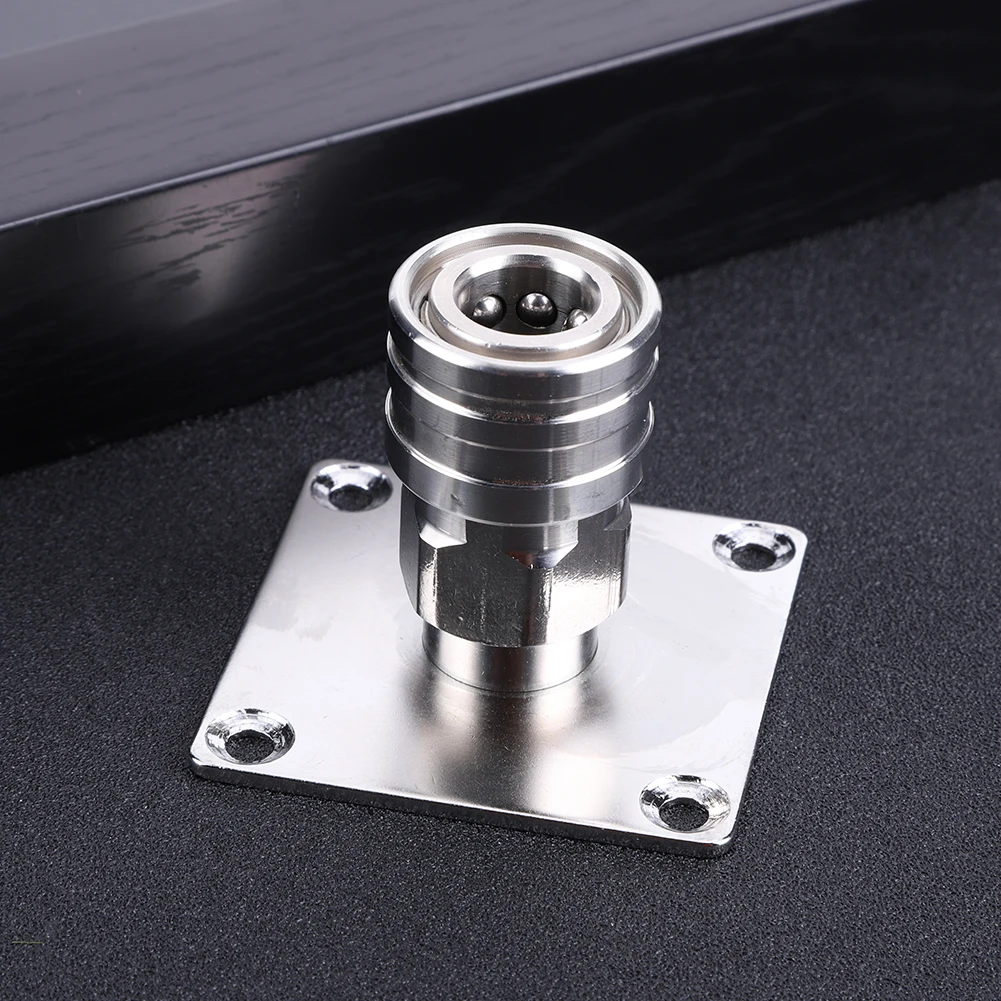 

Держатель для насадок моек высокого давления, держатель для пенной насадки, держатель для водяного пистолета, нержавеющая сталь, быстроразъемное соединение 1/4, настенное крепление для пенной насадки