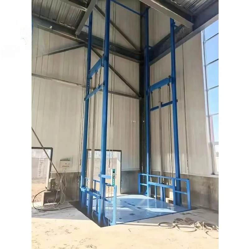 Industrial Hydraulic Cargo Elevator Multi Level Goods Lift for Factory Production Line and Warehouse Material Handling