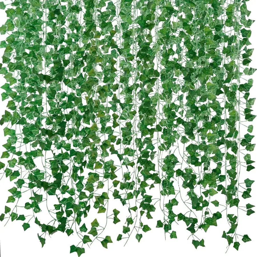 

Fake Vines for Room Decor72Pack518Ft Aesthetic Artificial Plant Ivy Leaves Hanging Greenery Garlands for Home Bedroom Wall Weddi