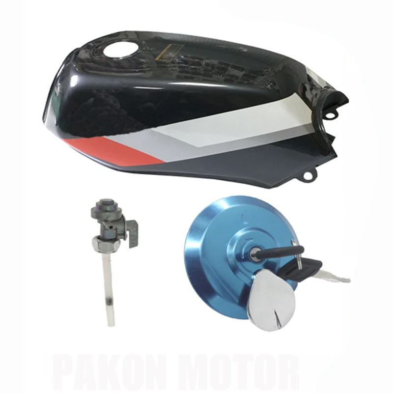 

Motorcycle Fuel Tank with Tank Cap Fuel Cock for CB125T DY125 SDH125 QJ125 for Honda Sundiro Lifan Jialing Zongsheng Dayang Tank