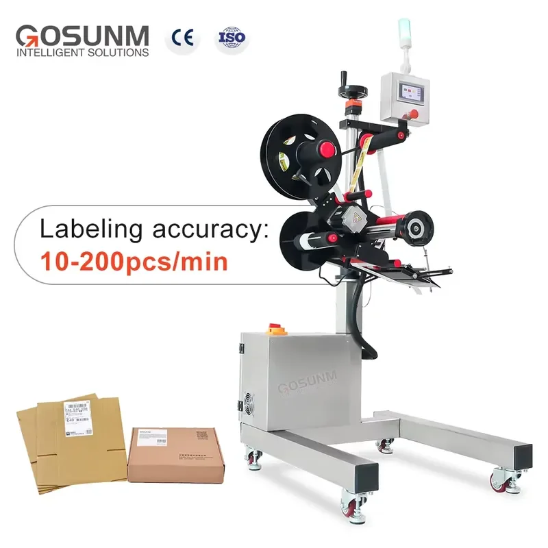 High Precision Automatic Stainless Steel Labeling Head for   & Food and Drinks Packaging