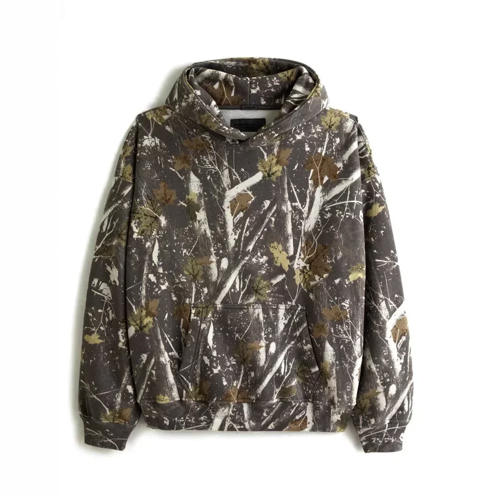 

Pop Korean-style Fashion 3D Digital Printing Hooded Sweatshirt With European And American Abstract Patterns For Casual Couple We