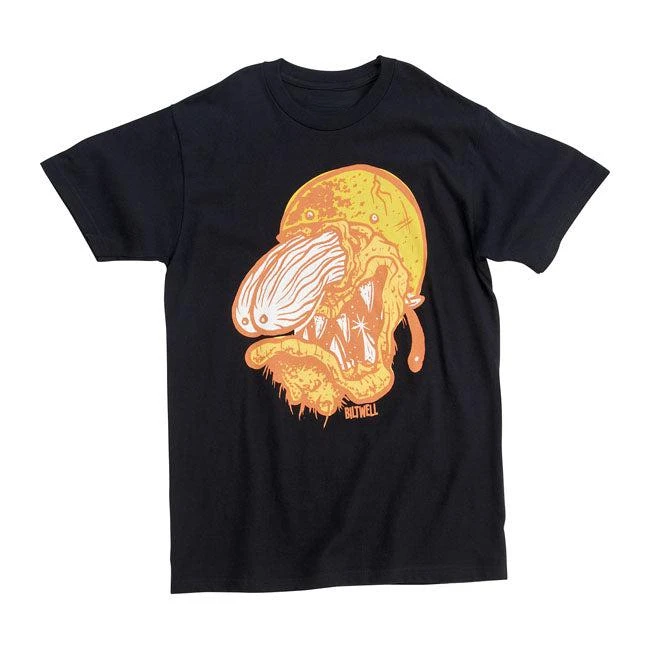 Monster Helmet Retro Biker Motorcycle Graphic Tee Cotton Mens Womens T-Shirt Outdoor Casual Top