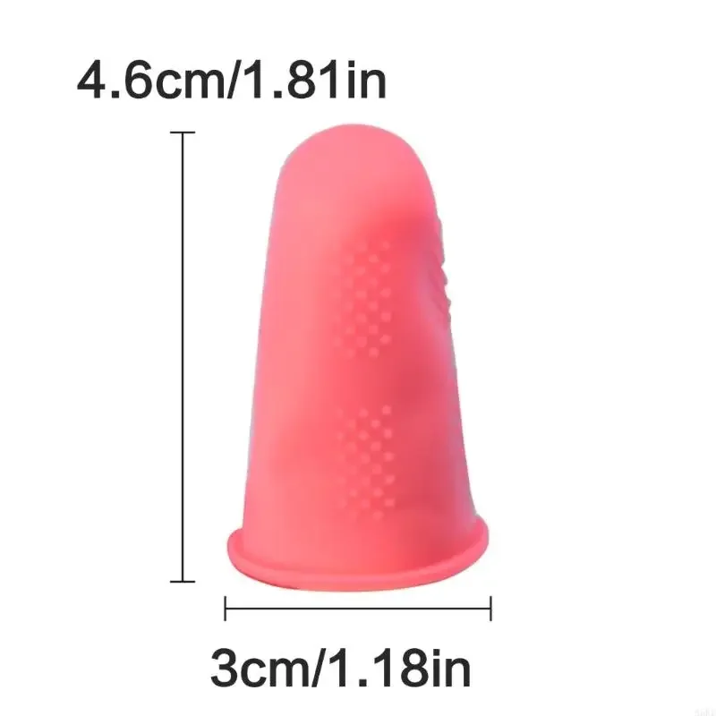 Soft Elastic Finger Protectors Moisture Resistant Ergonomic Finger Sleeves for Musicians Office Workers