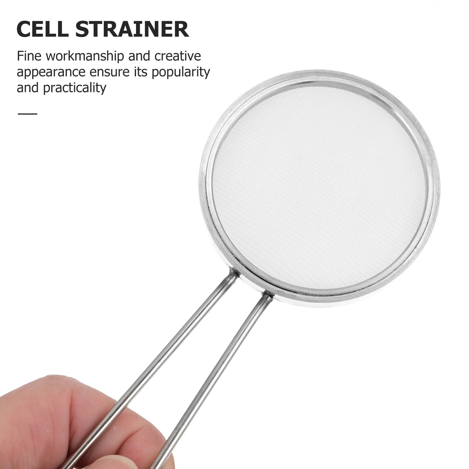 

200 Mesh Stainless Steel Cell Strainer Fine Workmanship Creative Appearance Ideal for Tissue Processing Experiments