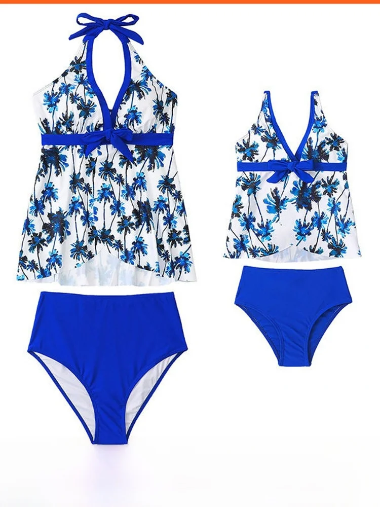 

Slimming Bikini Swimming Suit Women's Thermal Spring Belly Covering Slim Style Two-Piece Swimwear Casual Surf Suit Polyester