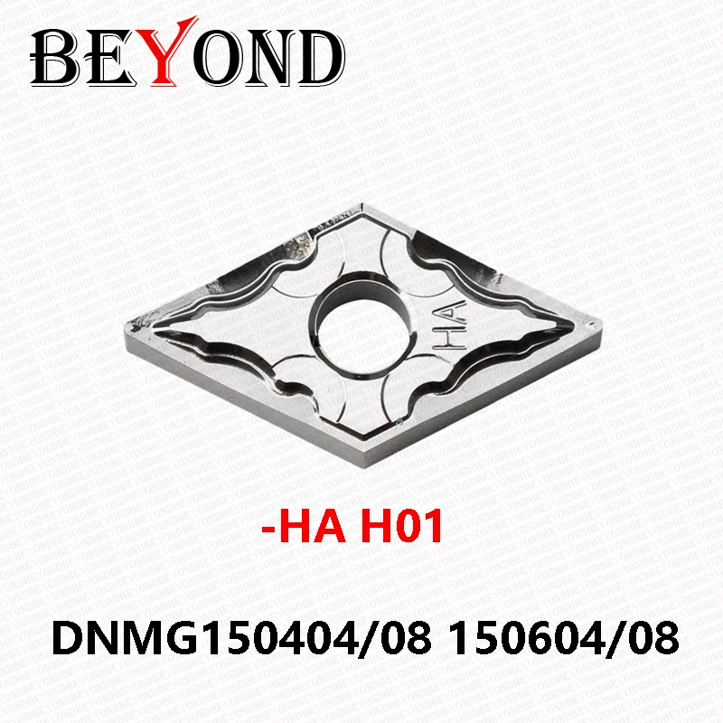 

BEYOND DNMG150404-HA DNMG150408-HA DNMG150604-HA DNMG150608-HA H01 Carbide Inserts Lathe Cutter DNMG 150404 150408 150604 150608