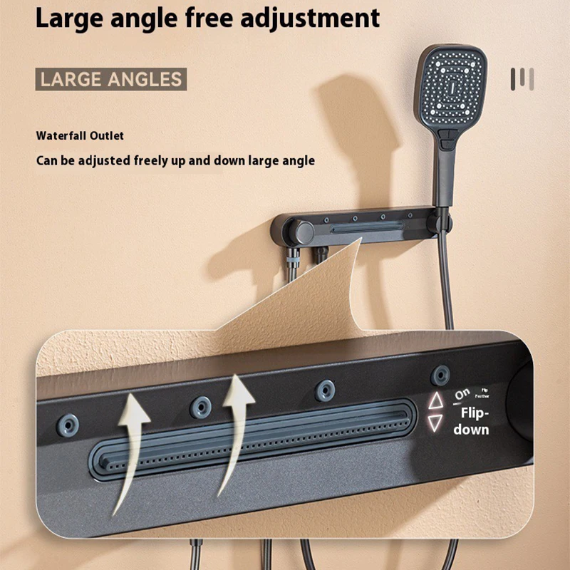 

Насадка для душа в ванной комнате, насадка для душа для полоскания талии и спины, экономия воды под высоким давлением, массажная насадка для душа в ванной комнате