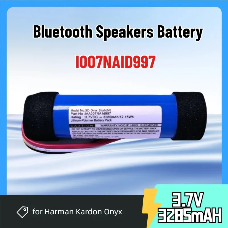 

I007NAID997 3.7V 3285mAH for Harman Kardon Onyx Studio5/6 Bluetooth Speakers Battery