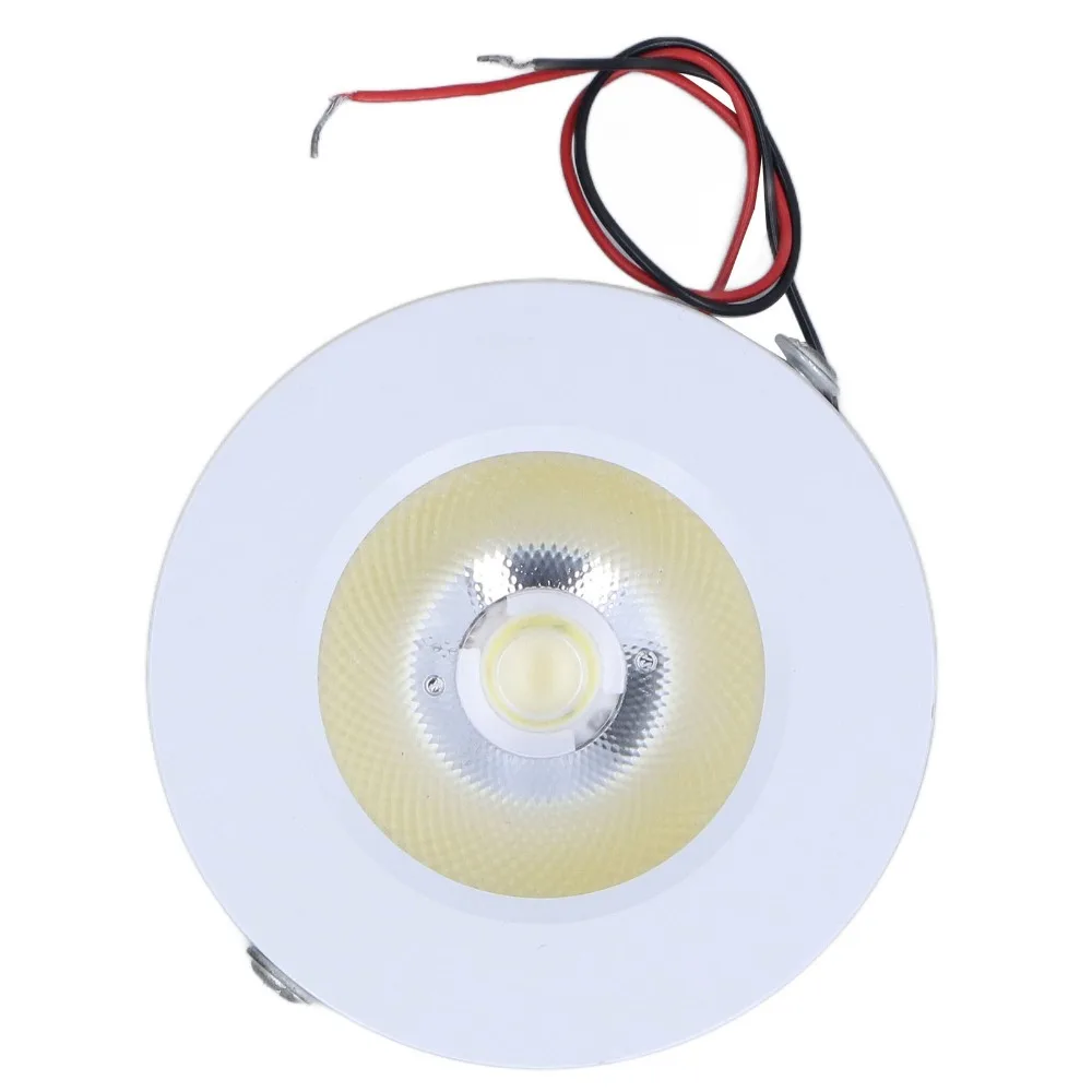 Energy Saving 3W LED Spot Light 110V Ultra Thin COB LED Downlight Slim Outer Diameter 7.5cm / 3in Ceiling Lamp Aisle