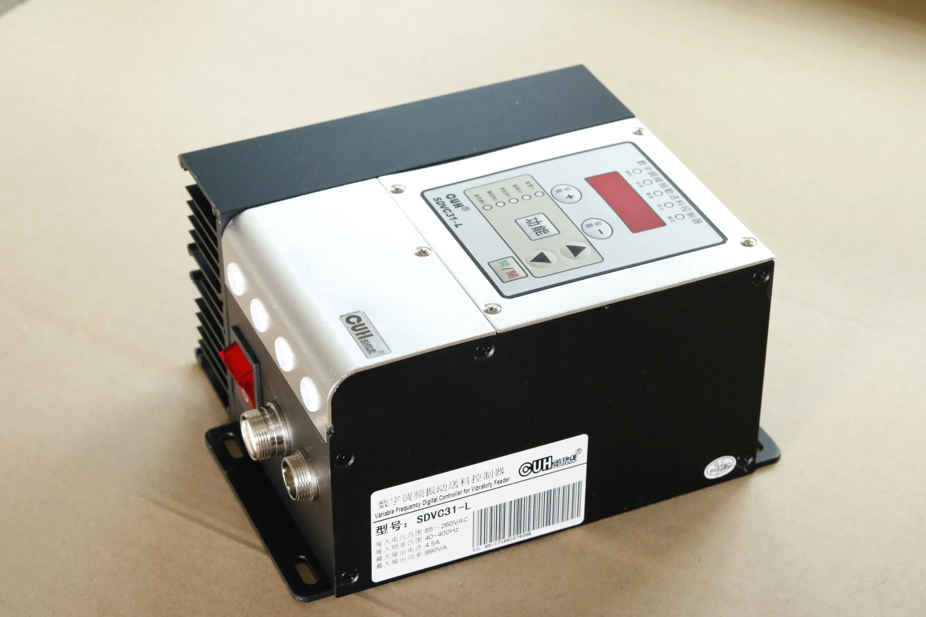 SDVC31-L XL Large Frame Shell 4.5 6A Digital FM Vibration Controller with Heat Sink