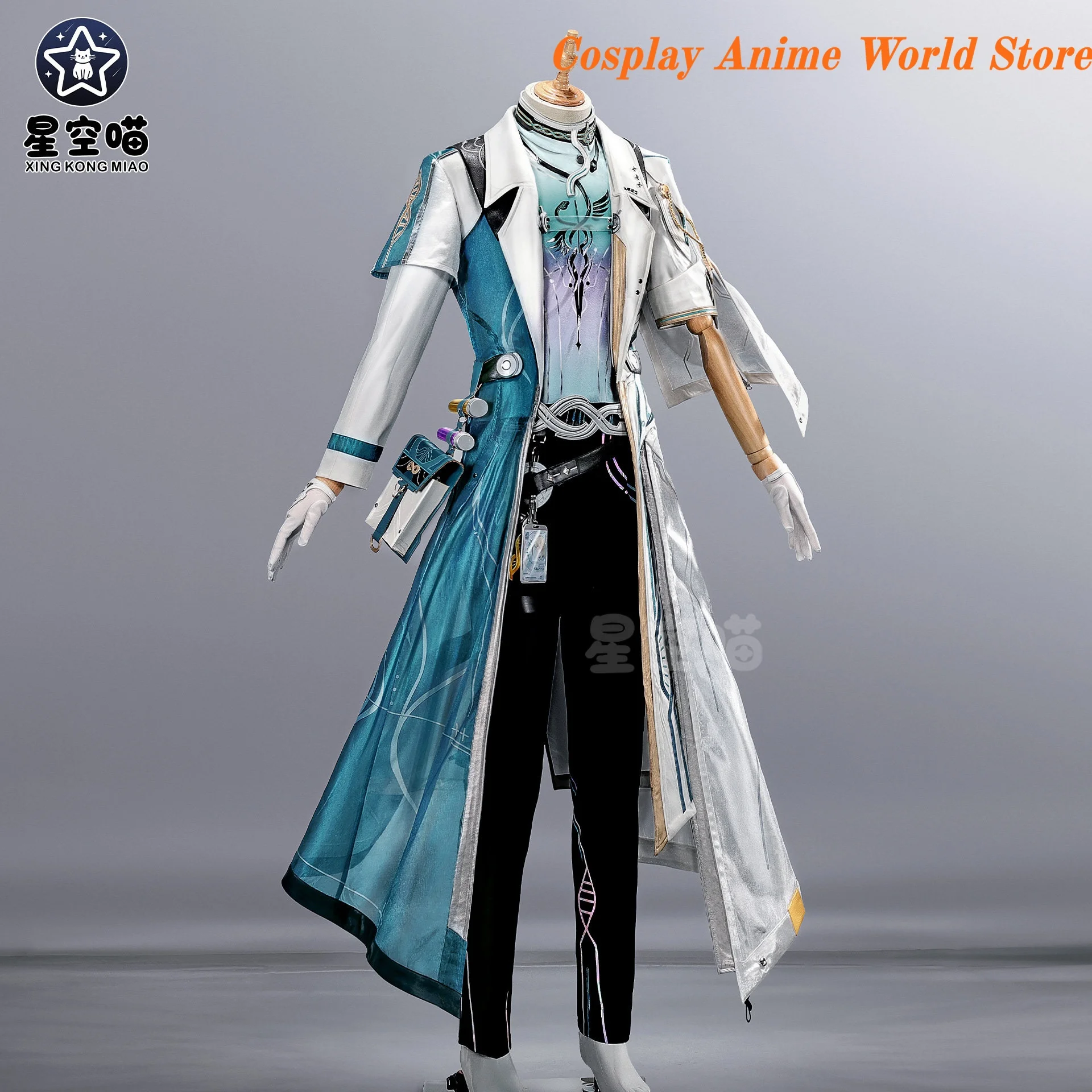 

In stock Wuthering Waves Luuk Herssen Cosplay Costume Kurogame Halloween Party Male Anime Role Play Clothing