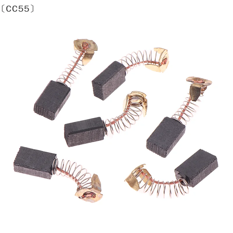 

〔CC55〕10 Pair Carbon Brush Mini Drill Electric Grinder Replacement Brush Angle Grinder Brush Power Tools Accessories