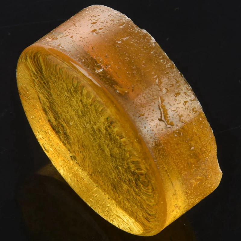 4X 25 グラム二胡ロジンバイオリンロジン透明黄色ロジン手作り丸みを帯びたバイオリンビオラチェロ弓弦