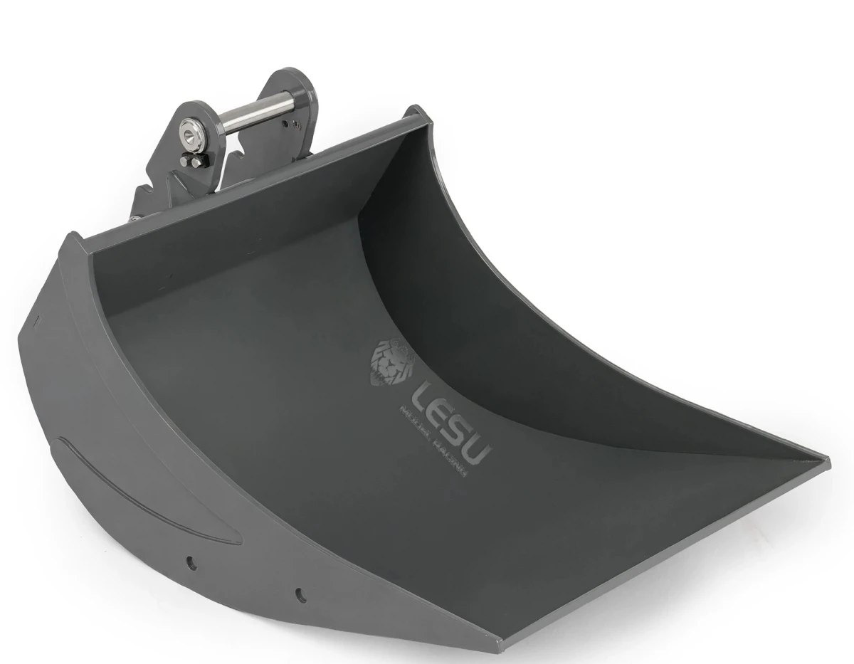 BA-B0029-G 1/14 Metal Original Bucket For 956 Two‑Section Boom RC Excavator DIY Upgrade Parts