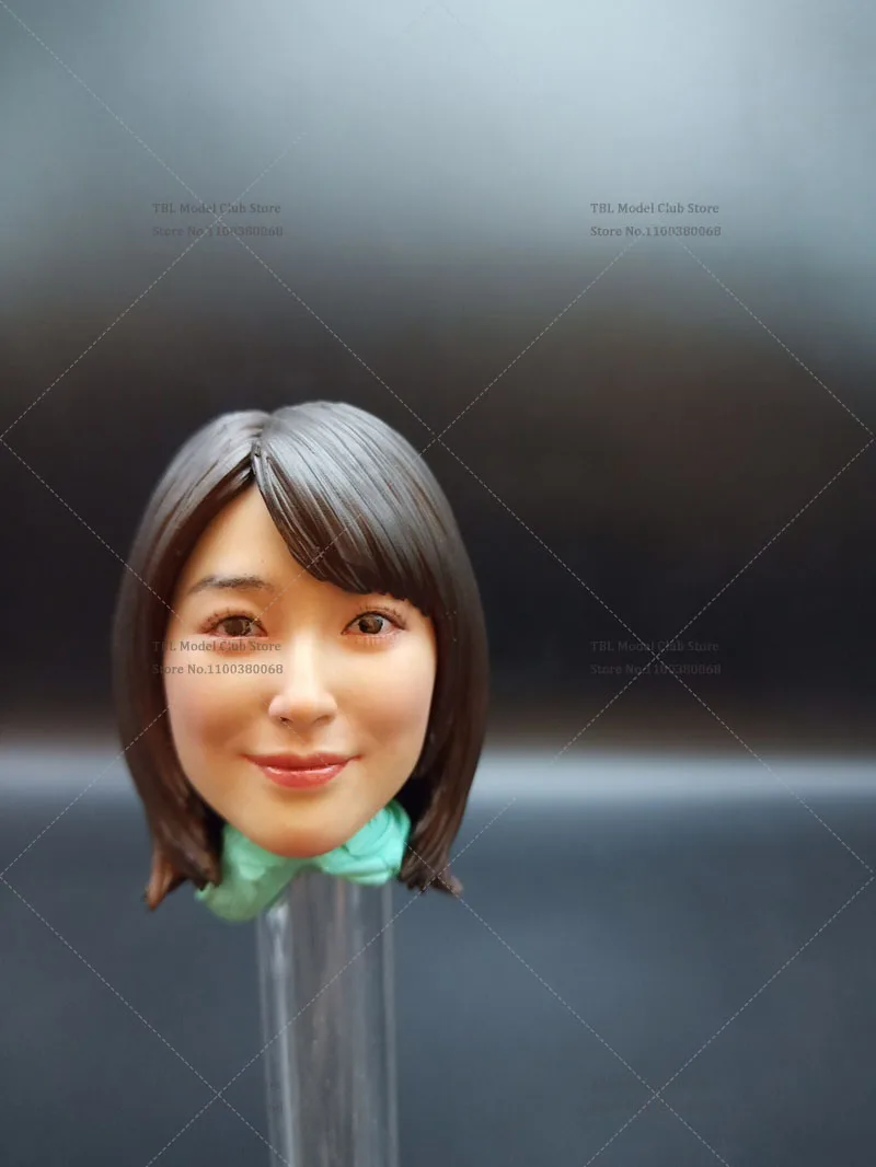 In Stock KUMIK KUMIK-HEAD24 1/6 Scale Korean Star Hair Planting Head Carving Model Fit 12'' Female Solider Action Figure Body