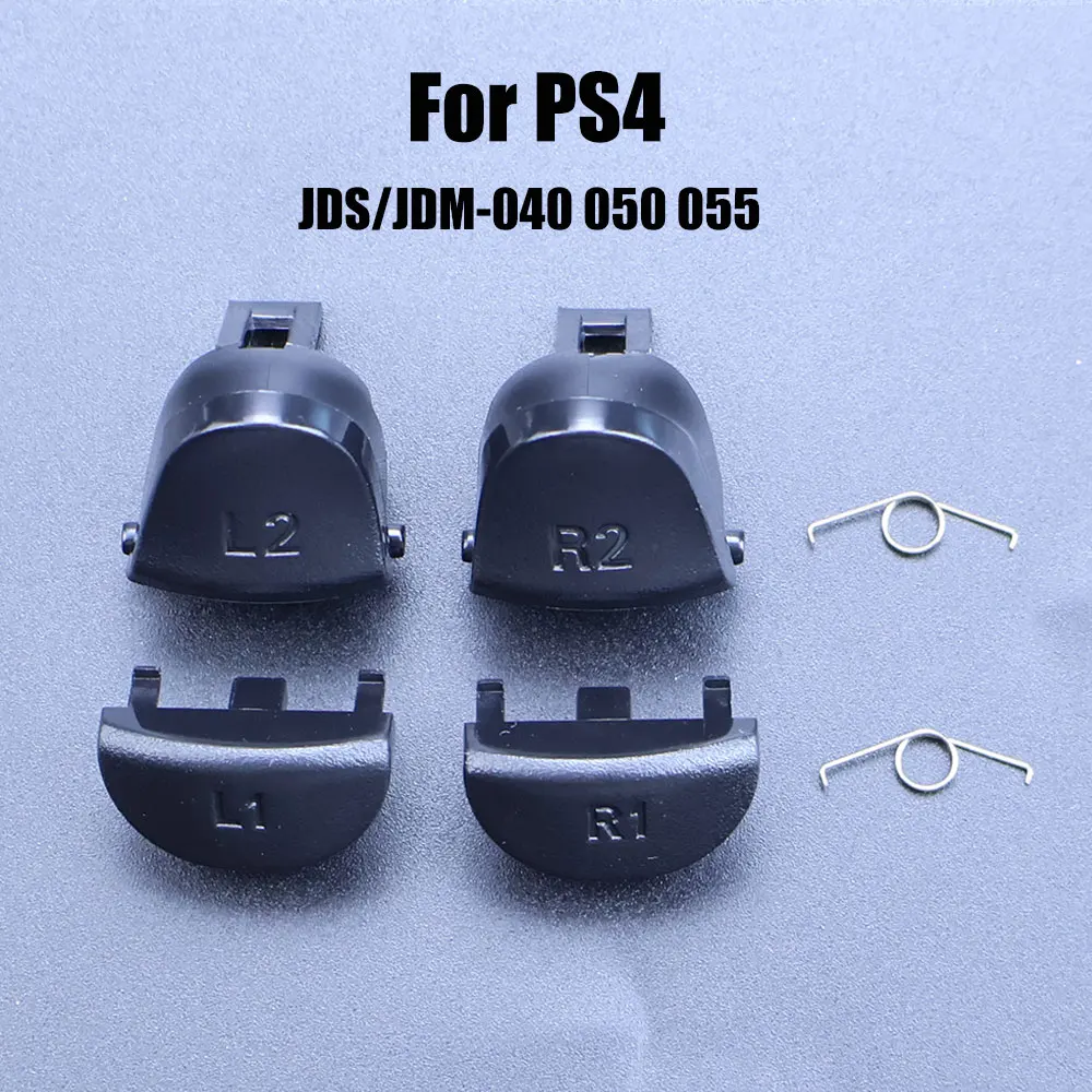 1Set For PS3 PS4 Pro Slim  L1 R1 L2 R2 Trigger Button Kit For PS5 BDM-010 020 030 V1 V2 V3 Controller With LR Holder Spring