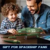 UND DMOC-Ensemble de construction de nuit pour enfant, modèle de jouets, planètes à venir, soleil, Spacvier express, cadeaux 2