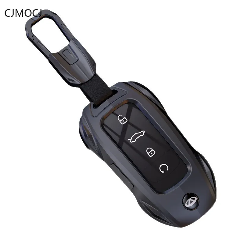 

Premium Zinc Alloy Key Cover Case for Chery Tiggo 8 Pro/Tiggo 7 Plus/Tiggo 9/Arrizo 8/Explore 06 - Protective Key Fob Shell