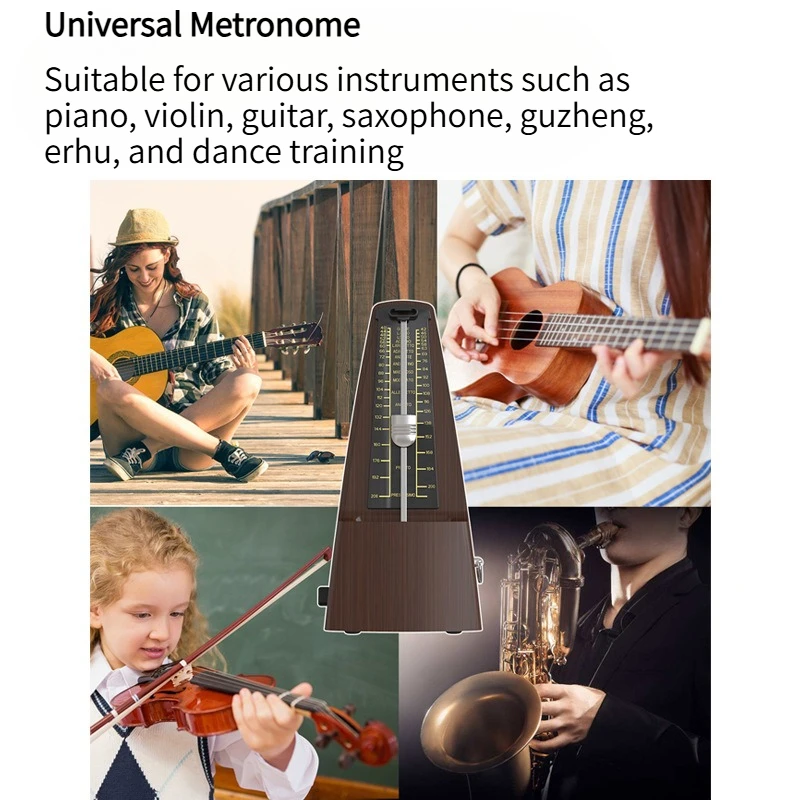 Mechanical Metronome Guitar Violin Guzheng Piano, Metronome Universal