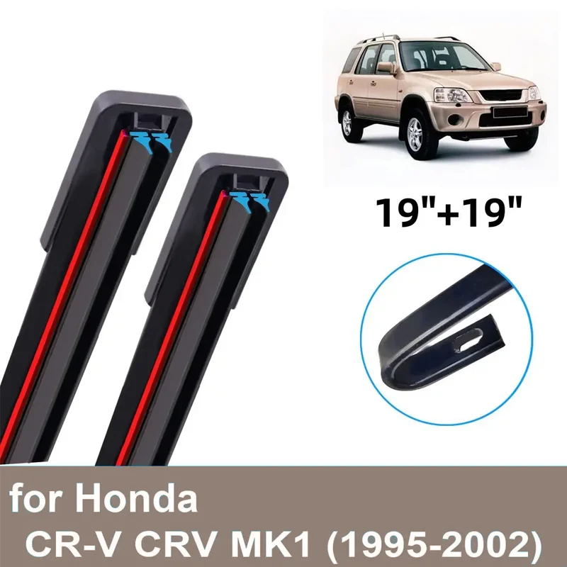 For 1995-2002 Honda CR-V CRV MK1 High-definition silent wiper for cars, anti-aging and anti-corrosion