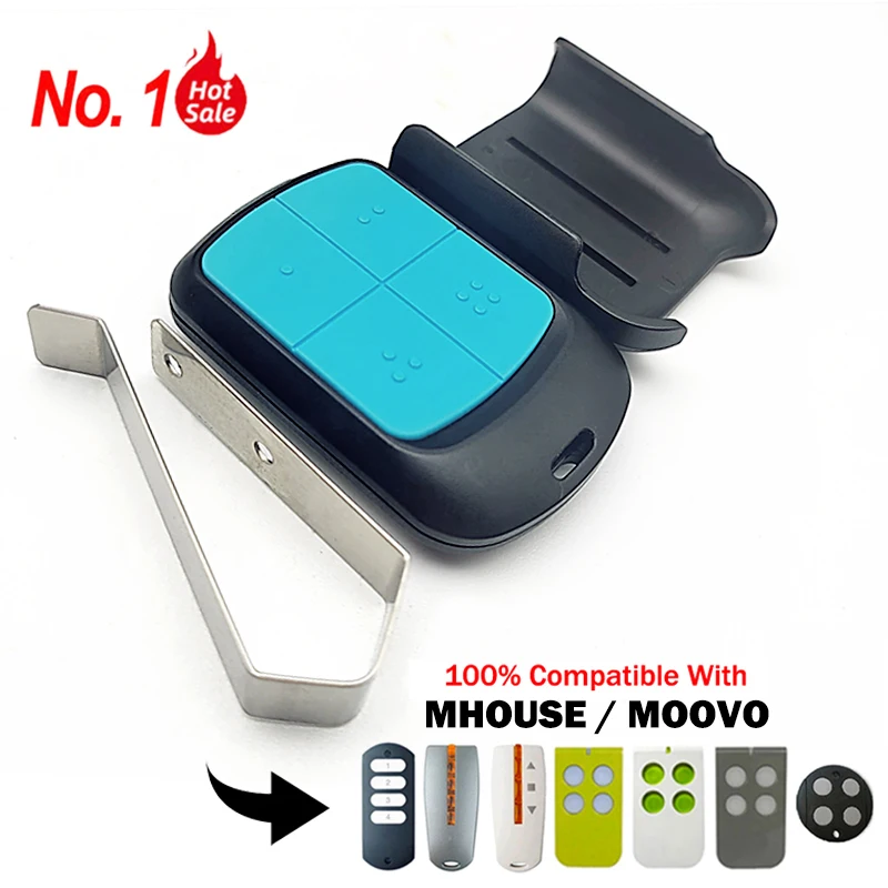 Новый 433,92 МГц Mhouse TX3 TX4 GTX4 GTX4C MOOVO MT4 MT4V MT4G пульт дистанционного управления для гаража, совместимый с передатчиком команд для ворот