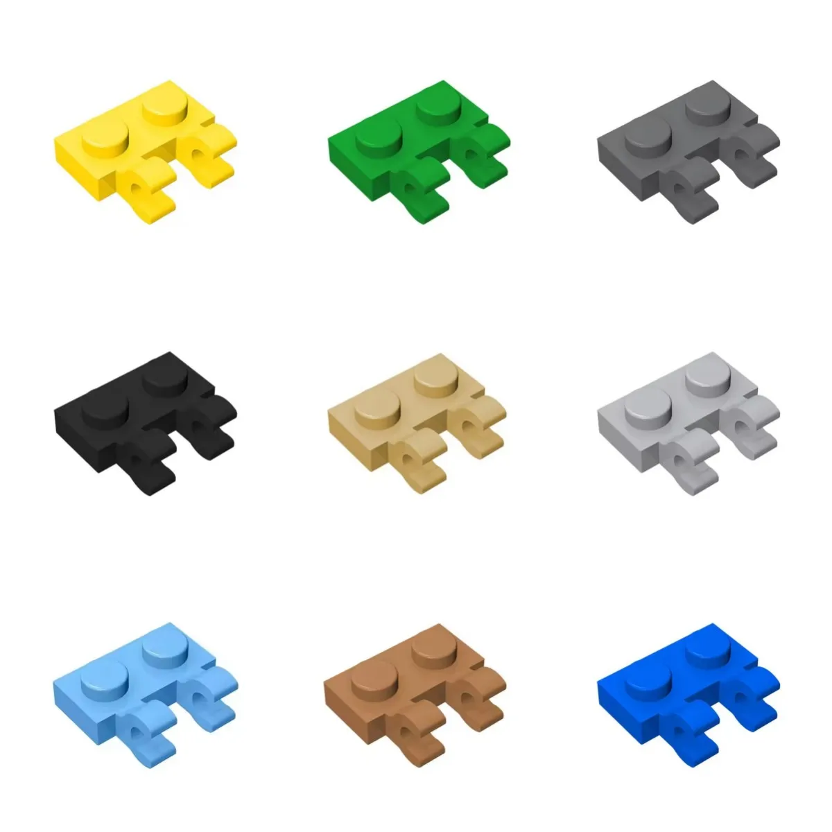 

100 шт. кирпичи, сборка частиц 1 x 2, совместимые с 60470, просветляющий строительный блок, развивающие строительные подарочные игрушки