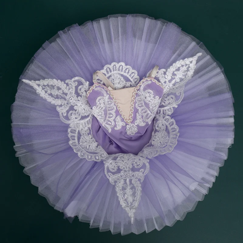 Jupe de ballet professionnelle pour enfants, vêtements de performance pour filles, jupe moelleuse d'été, petit cygne, Tutu de performance, nouvelle collection