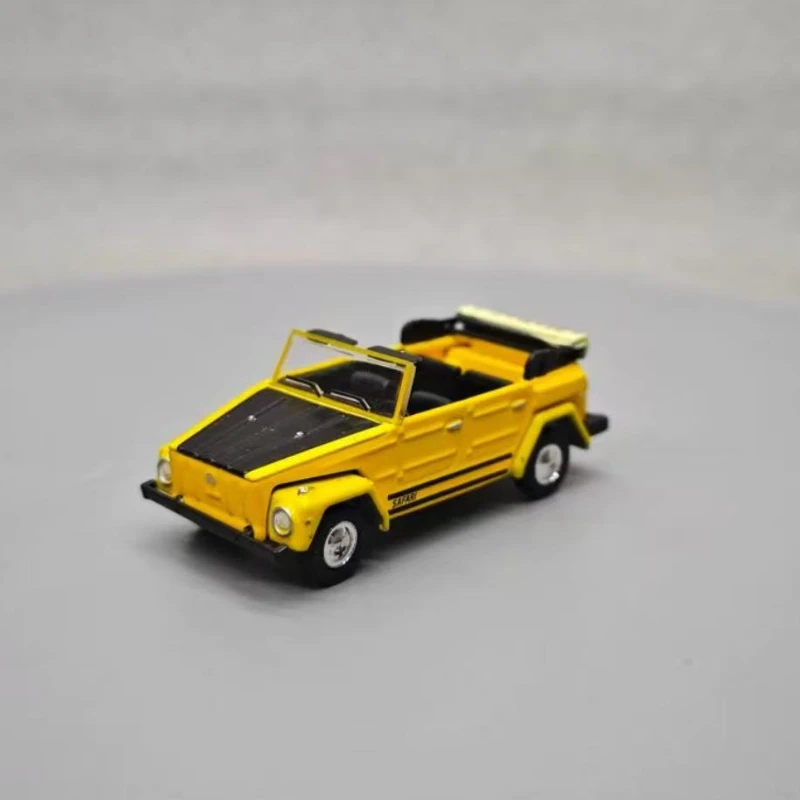 

1:64 1974 Volkswagen Safari TYPE 181 High Simulation Alloy Car Model Collectible Toy Gift Festival Collectibles Child ornament