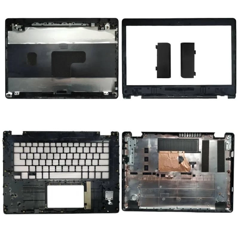 Nuevo para DELL Latitude 3490 E3490: Cubierta Superior de LCD, Marco Trasero, Reposamanos, Cubierta Inferior de Bisagra, Carcasas ABCD – Repuestos para Portátil