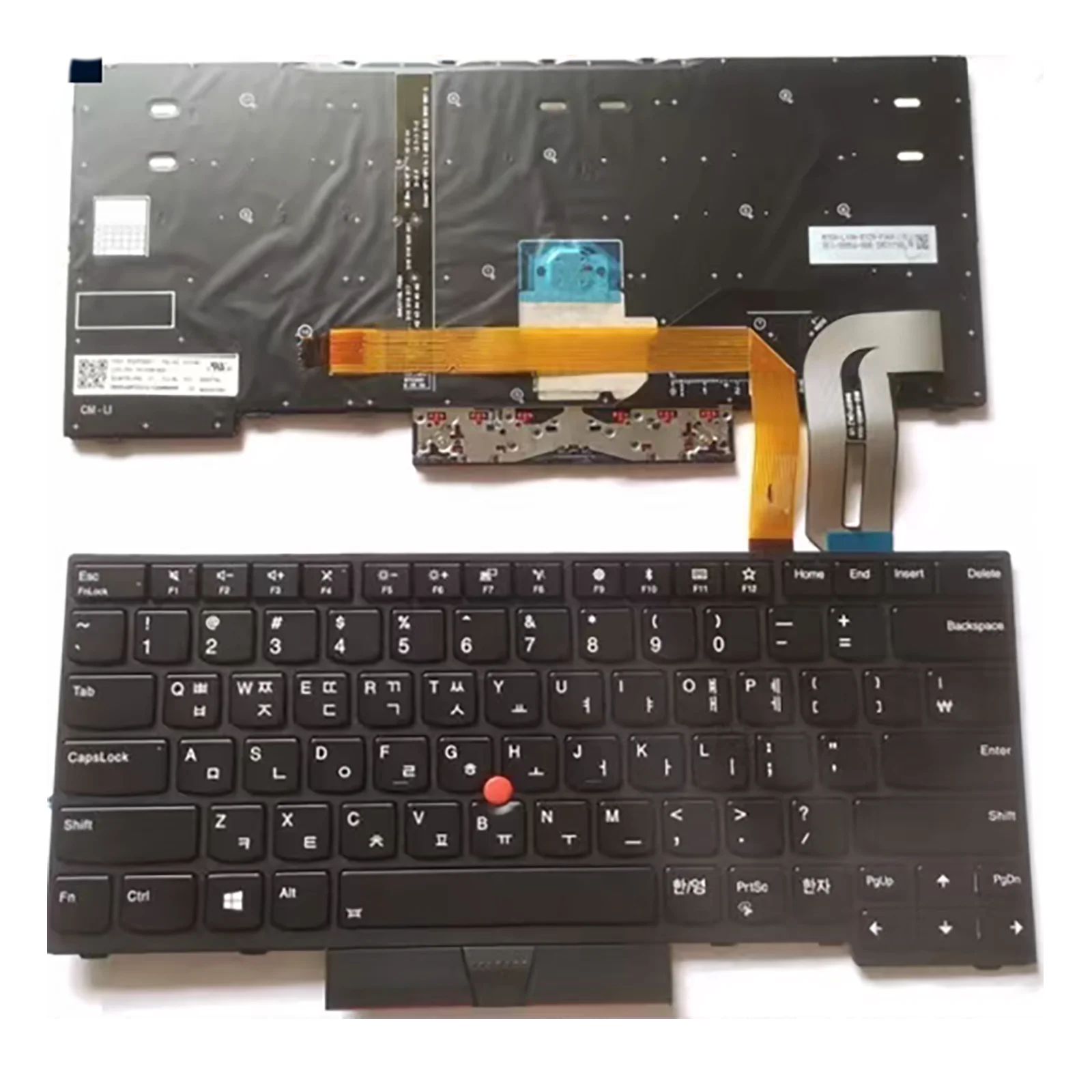 

KR for Lenovo ThinkPad TP00103A 01YP360 01YP480 Yoga L390 E480 E485 L480 L380 T490 E490 E495 L490 T495 T480S P43S keyboard