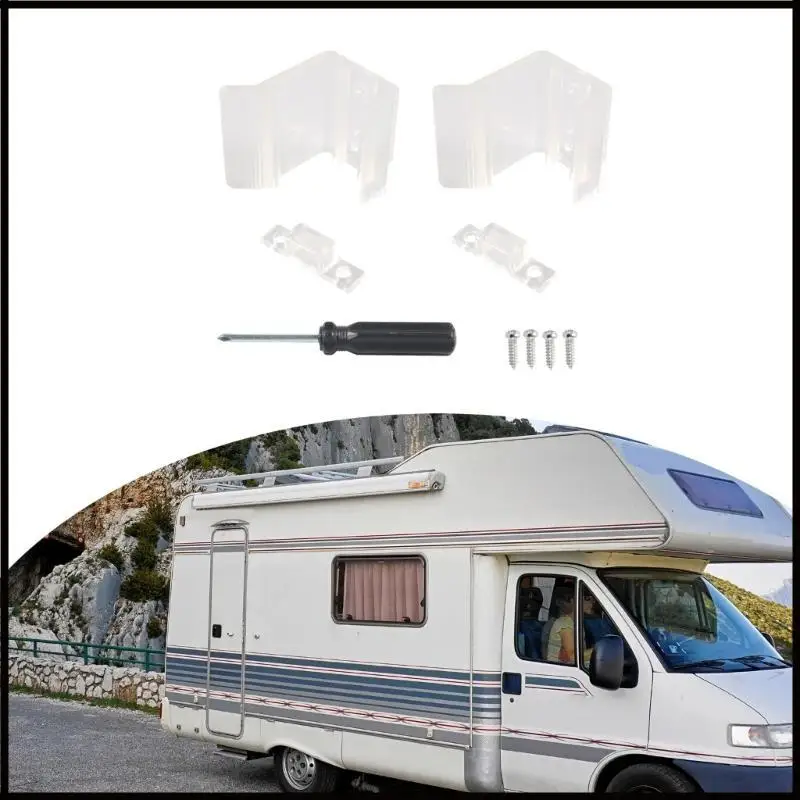 

Упаковка из 2 прозрачных ручек с дверью.