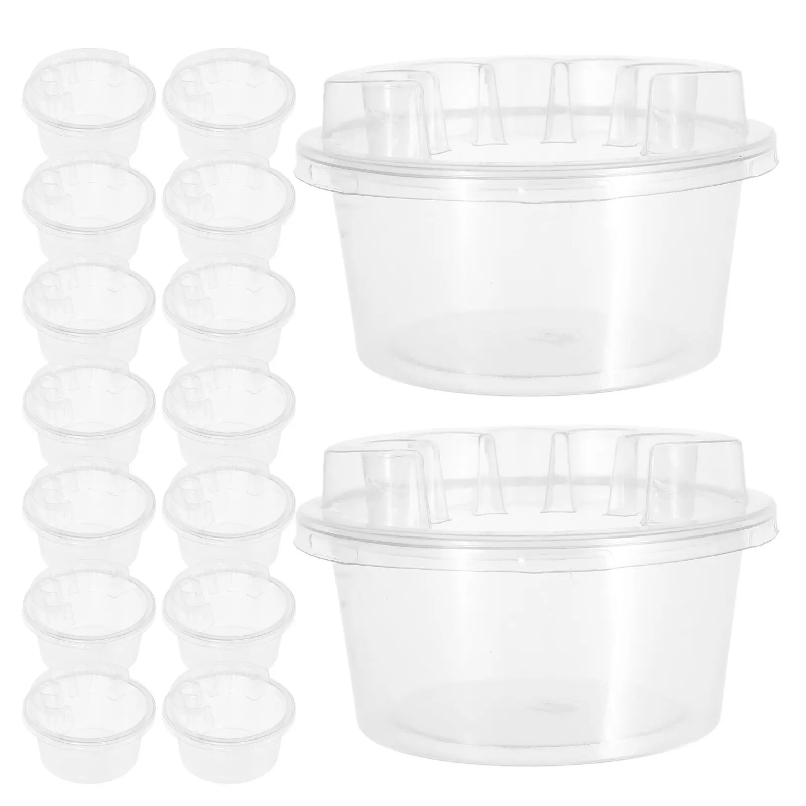 

Набор из 20 пластиковых стаканов-подставок для чистки и сбора чернил, одноразовые, для профессионального использования в тату-салонах