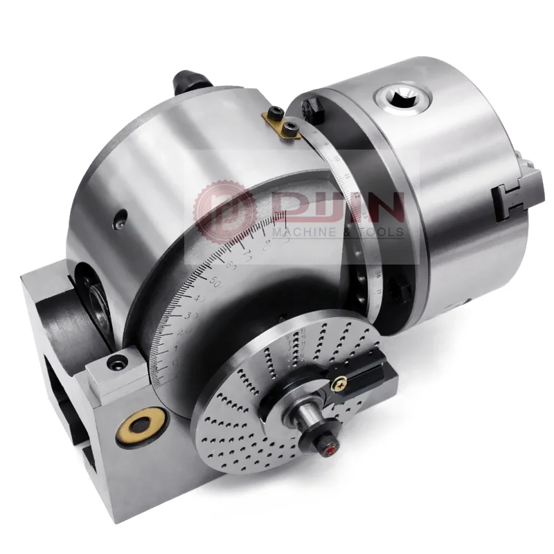 Dividing Head BS0 3 Jaw Chuck 125mm Milling Machine Accessory Semi Universal Dividing Heads BS0-125 For Milling Machine