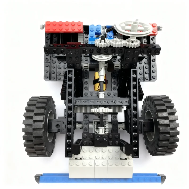 713pcs MOC Four Wheel Drive MOD Technical Model Building Blocks Christmas Gifts Construction Idea Education Creative Toys Brick