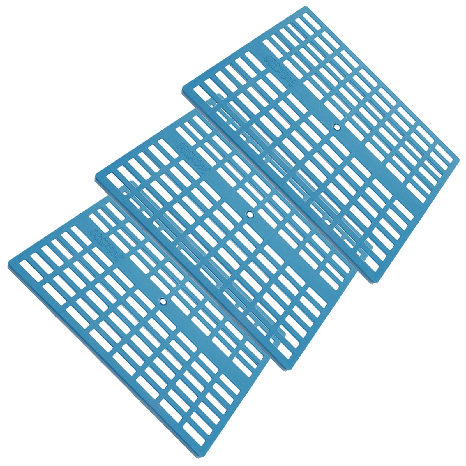 

3pcs Pet Cage For Small Animals Plastic Rabbit Floor Mat Washable Bunny Foot Pad Hamster Accessories Cage Resting Mat